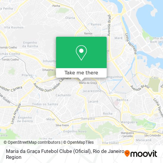 Mapa Maria da Graça Futebol Clube (Oficial)