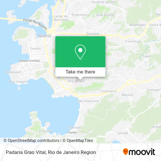 Padaria Grao Vital map