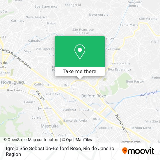 Igreja São Sebastião-Belford Roxo map