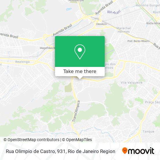 Rua Olímpio de Castro, 931 map