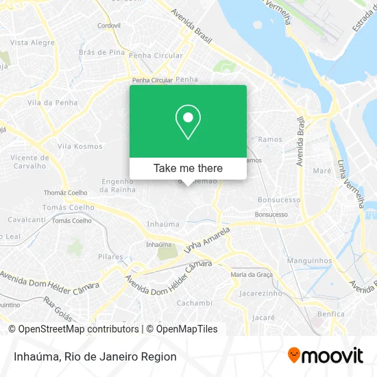 Inhaúma map