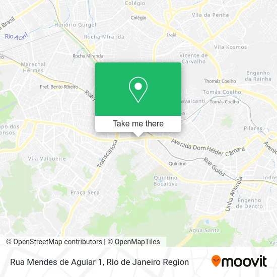 Rua Mendes de Aguiar 1 map