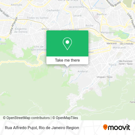 Rua Alfredo Pujol map