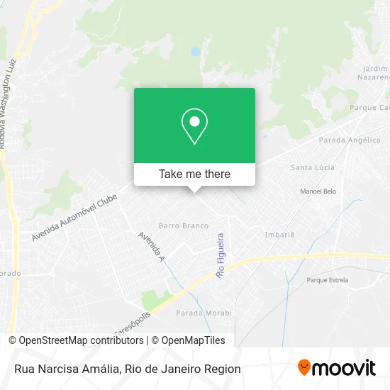 Rua Narcisa Amália map