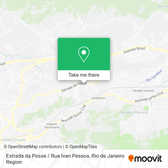 Estrada da Posse / Rua Ivan Pessoa map