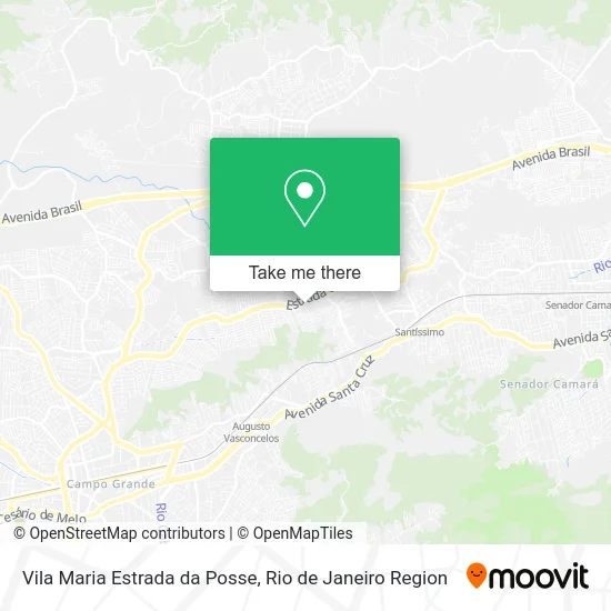 Vila Maria Estrada da Posse map