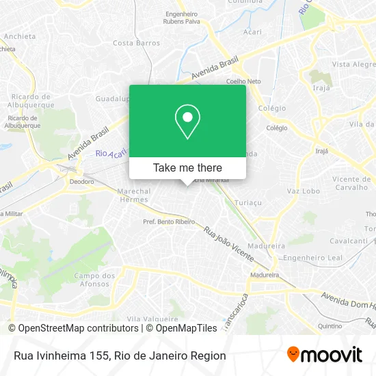 Rua Ivinheima 155 map