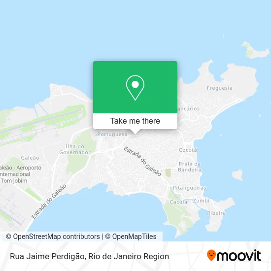 Rua Jaime Perdigão map