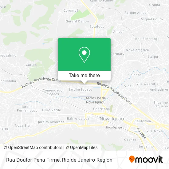 Rua Doutor Pena Firme map