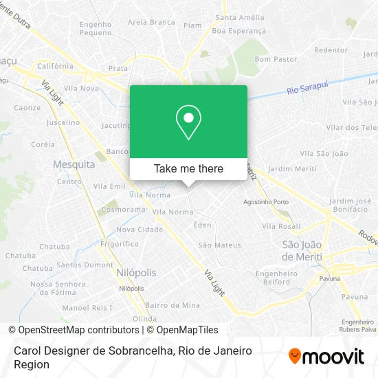 Carol Designer de Sobrancelha map