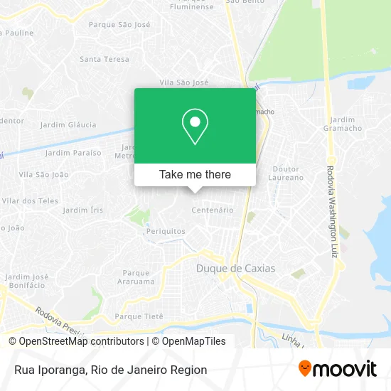 Rua Iporanga map
