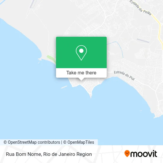 Rua Bom Nome map