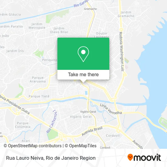 Rua Lauro Neiva map