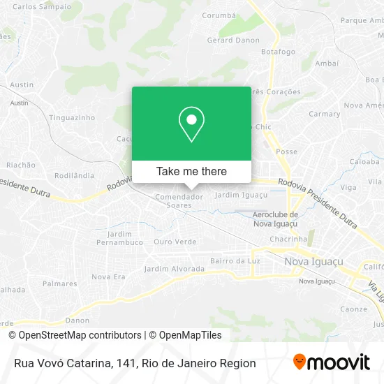 Rua Vovó Catarina, 141 map