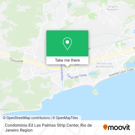 Condomínio Ed Las Palmas Strip Center map