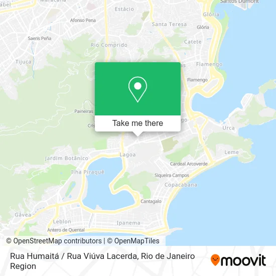 Rua Humaitá / Rua Viúva Lacerda map