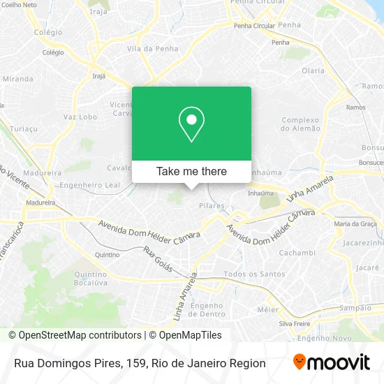 Rua Domingos Pires, 159 map