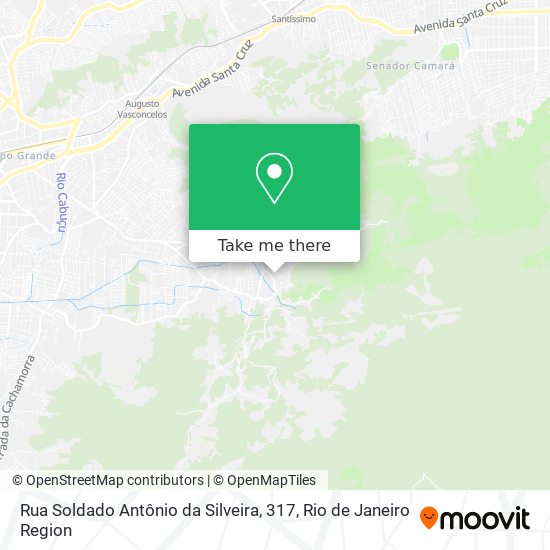 Mapa Rua Soldado Antônio da Silveira, 317
