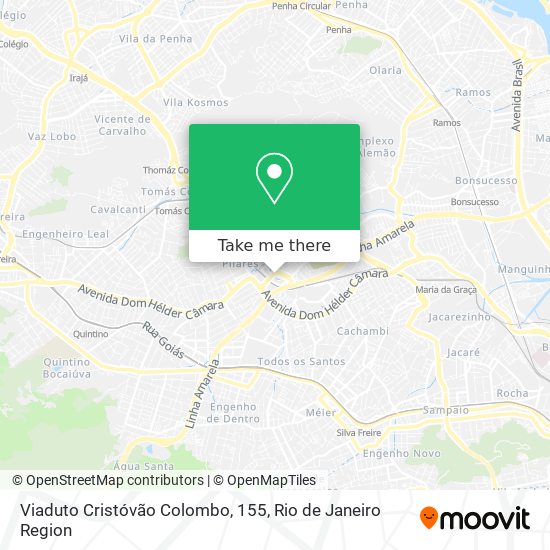 Viaduto Cristóvão Colombo, 155 map