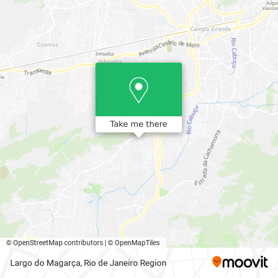 Largo do Magarça map