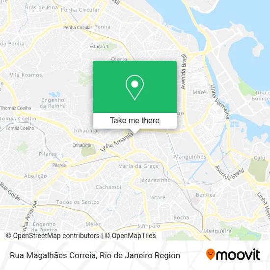 Rua Magalhães Correia map