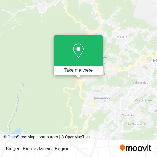 Bingen map