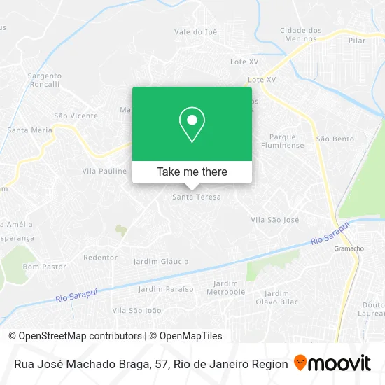 Rua José Machado Braga, 57 map
