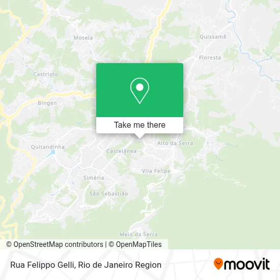 Rua Felippo Gelli map