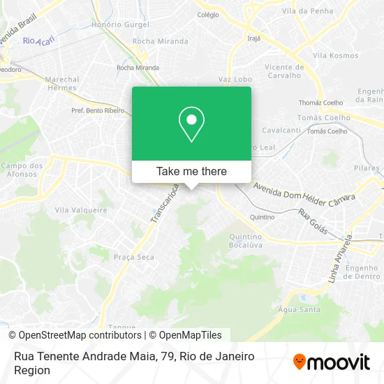 Rua Tenente Andrade Maia, 79 map