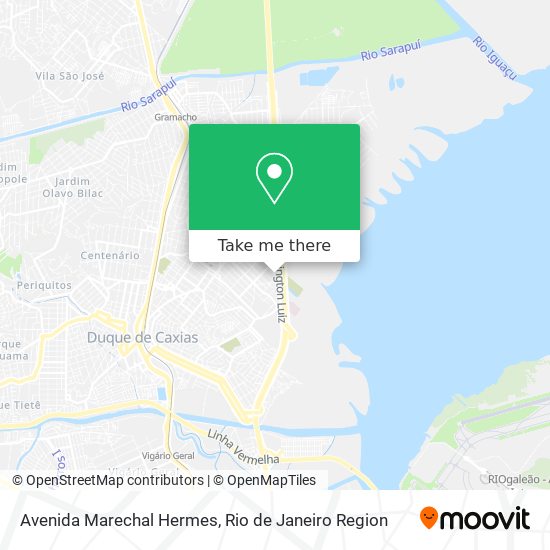Avenida Marechal Hermes map