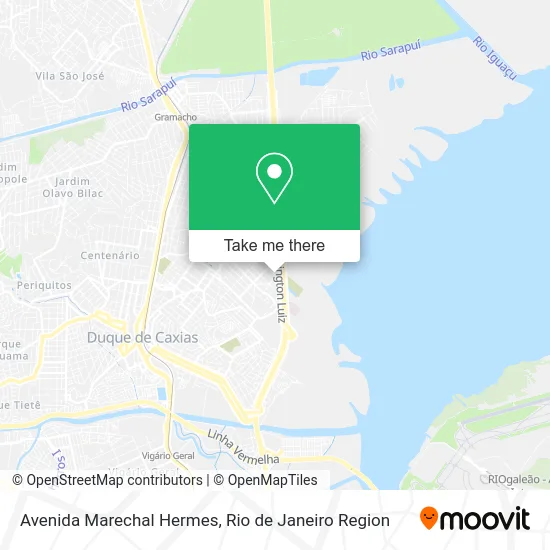 Avenida Marechal Hermes map