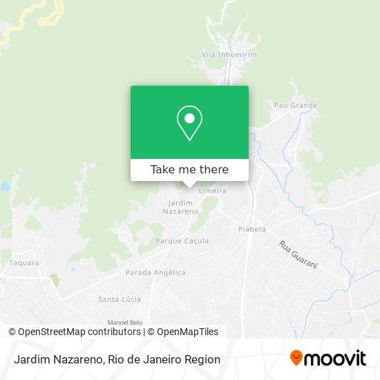 Jardim Nazareno map