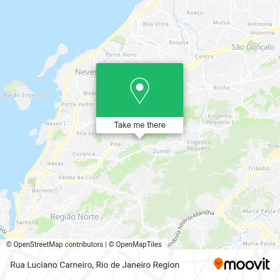 Rua Luciano Carneiro map