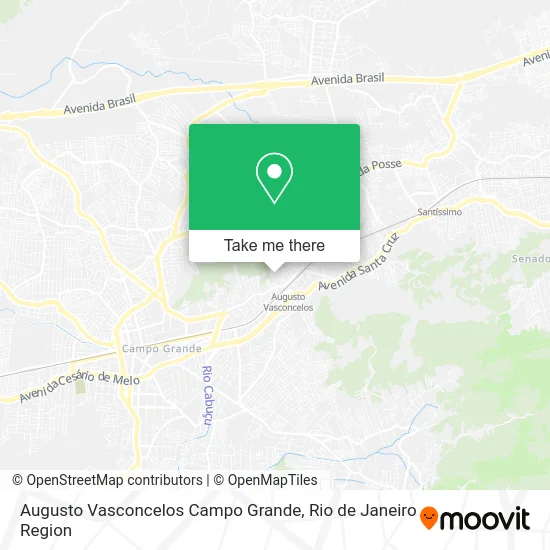 Augusto Vasconcelos Campo Grande map