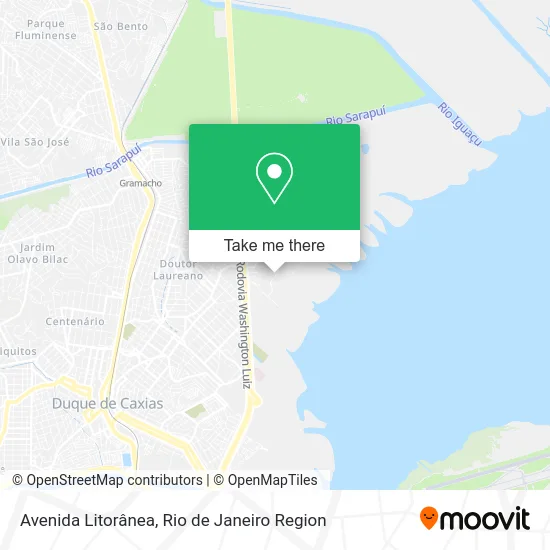 Avenida Litorânea map