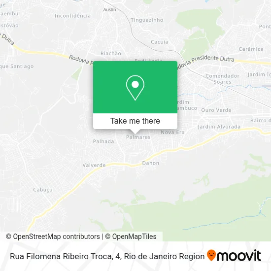 Rua Filomena Ribeiro Troca, 4 map