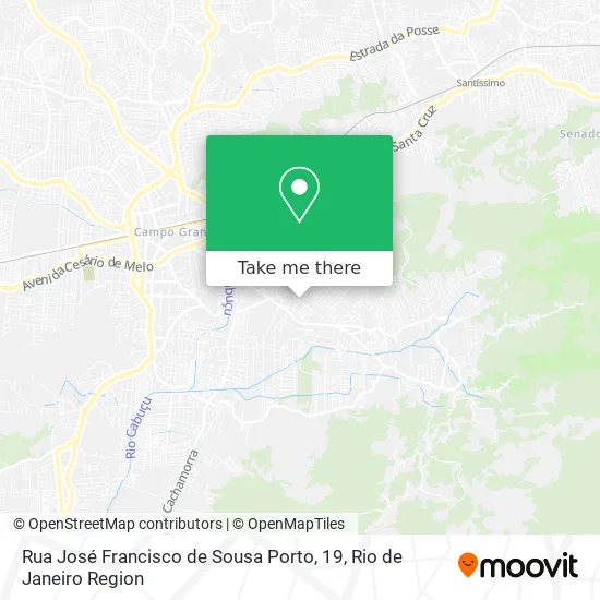 Rua José Francisco de Sousa Porto, 19 map