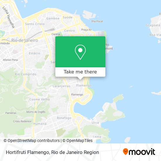 Hortifruti Flamengo map