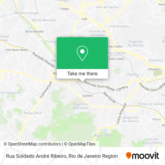 Rua Soldado André Ribeiro map