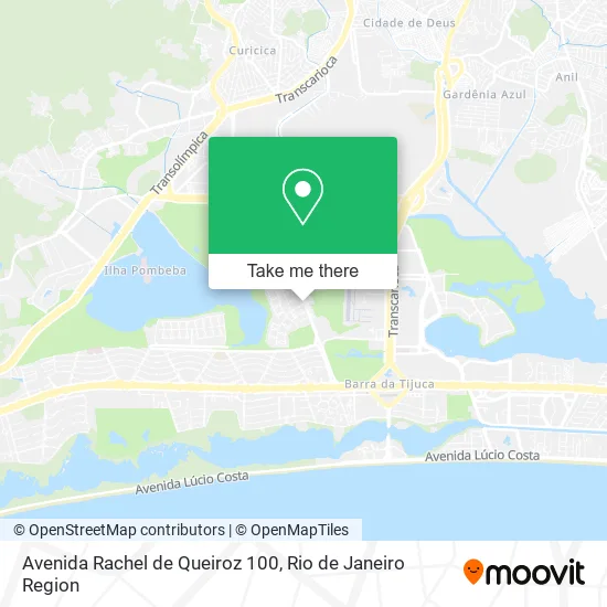 Avenida Rachel de Queiroz 100 map