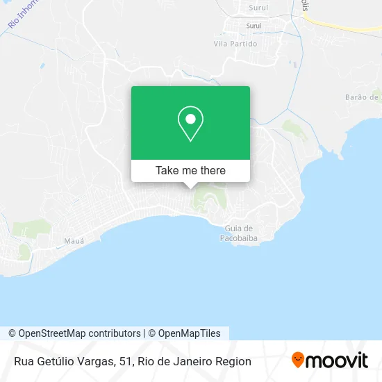 Rua Getúlio Vargas, 51 map