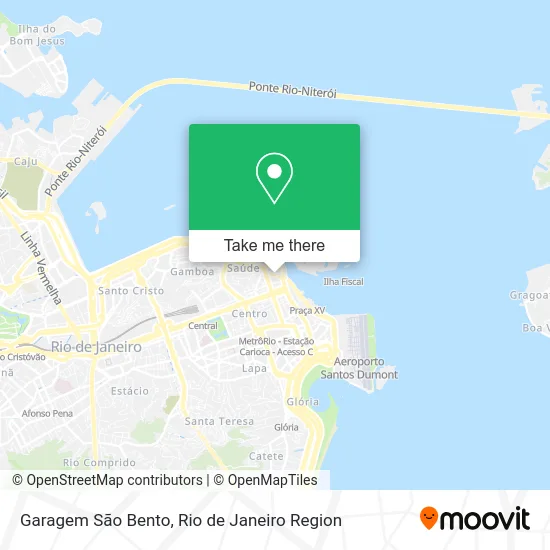 Garagem São Bento map