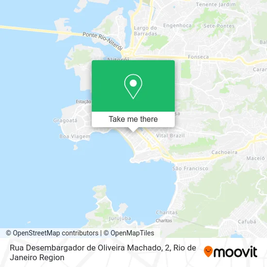 Rua Desembargador de Oliveira Machado, 2 map