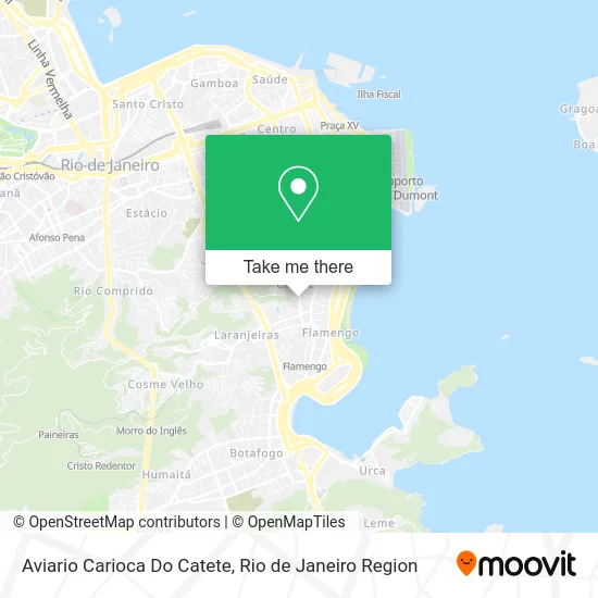 Aviario Carioca Do Catete map