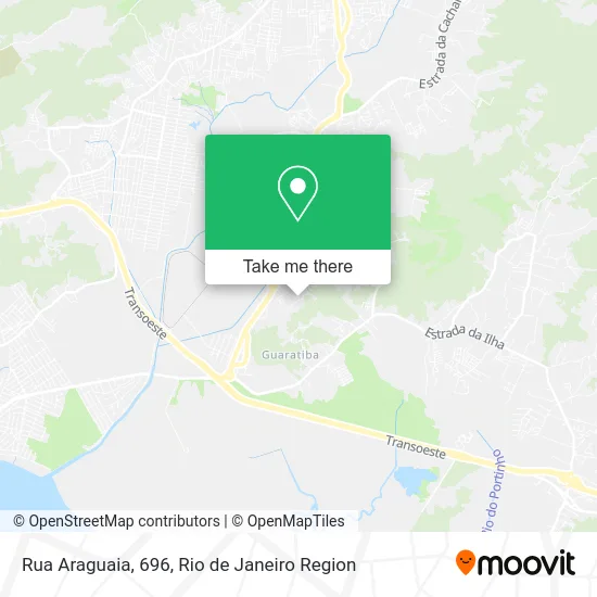 Rua Araguaia, 696 map