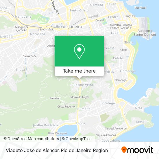 Viaduto José de Alencar map