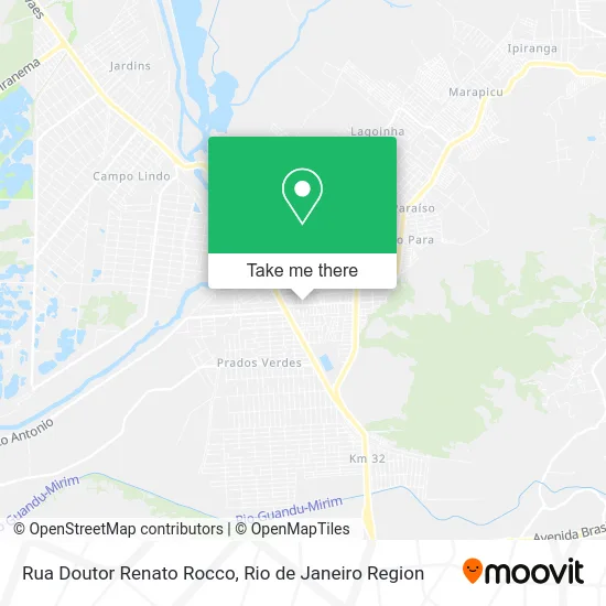 Rua Doutor Renato Rocco map