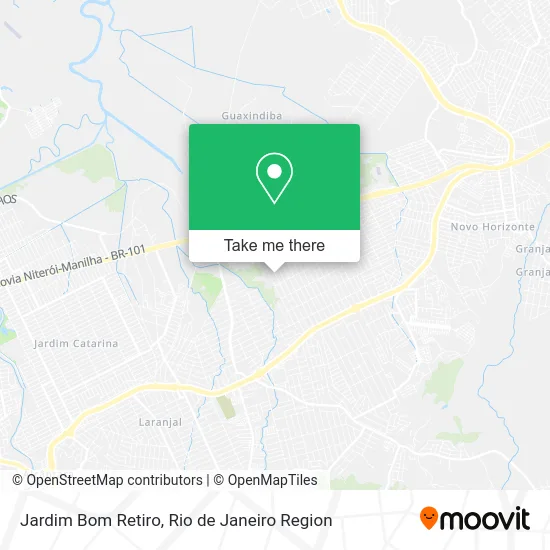 Jardim Bom Retiro map