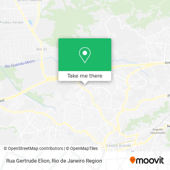 Mapa Rua Gertrude Elion