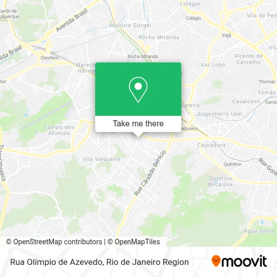 Rua Olímpio de Azevedo map